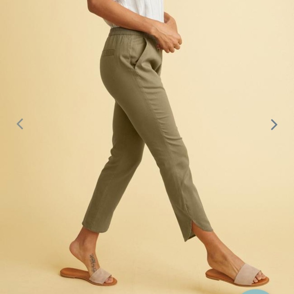 Marine Layer Alison Pants in Olive